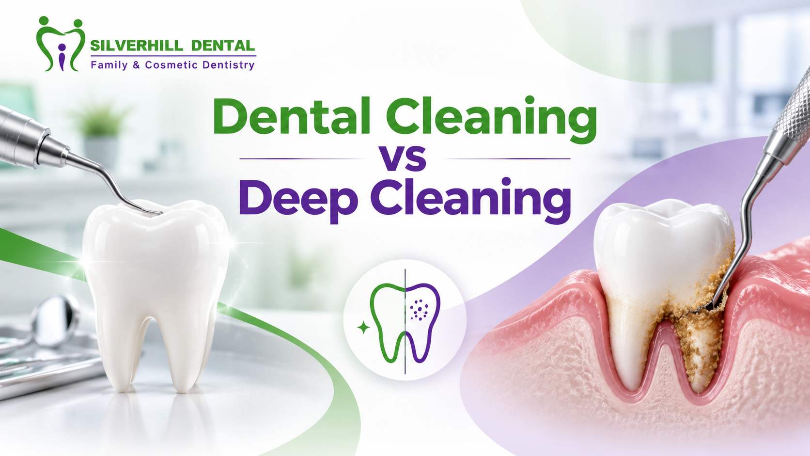 Dental Cleaning vs Deep Cleaning